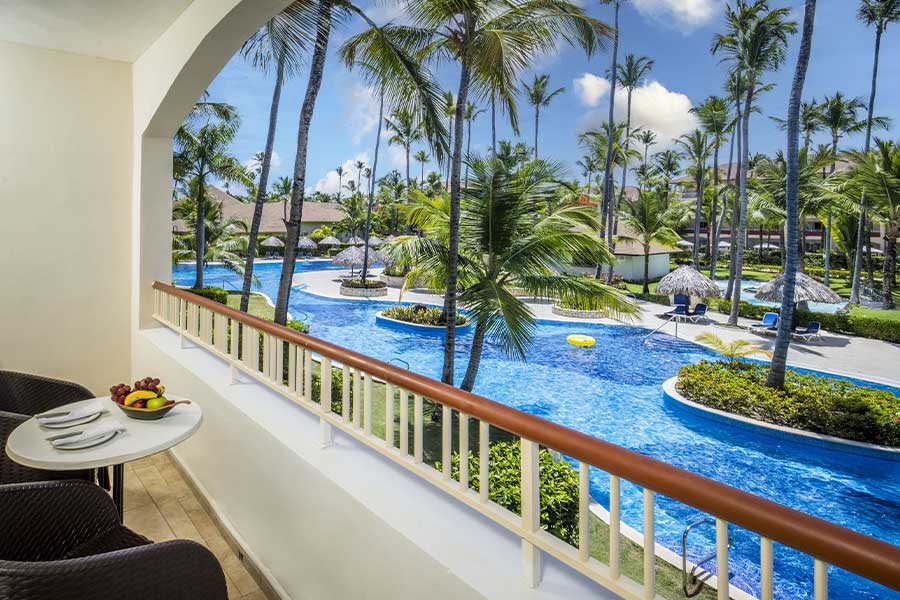 Vistas desde la terraza de la Junior Suite