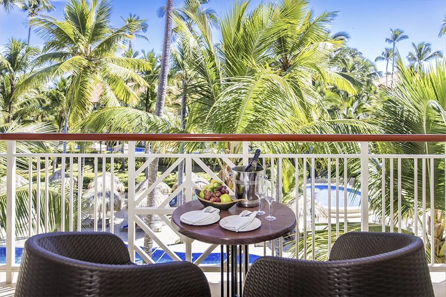 Furnished terrace with beautiful views