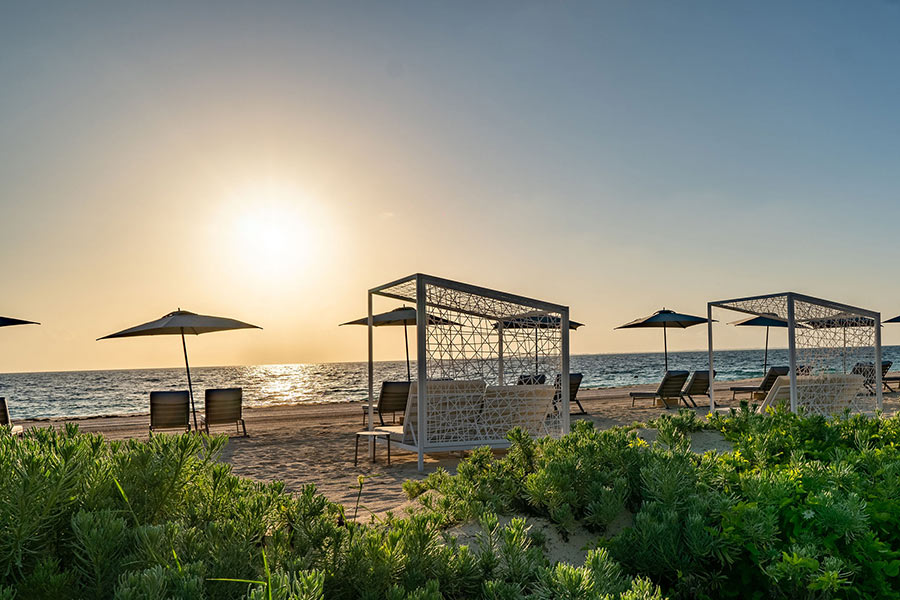 Atardecer en la playa Majestic Elegance Costa Mujeres