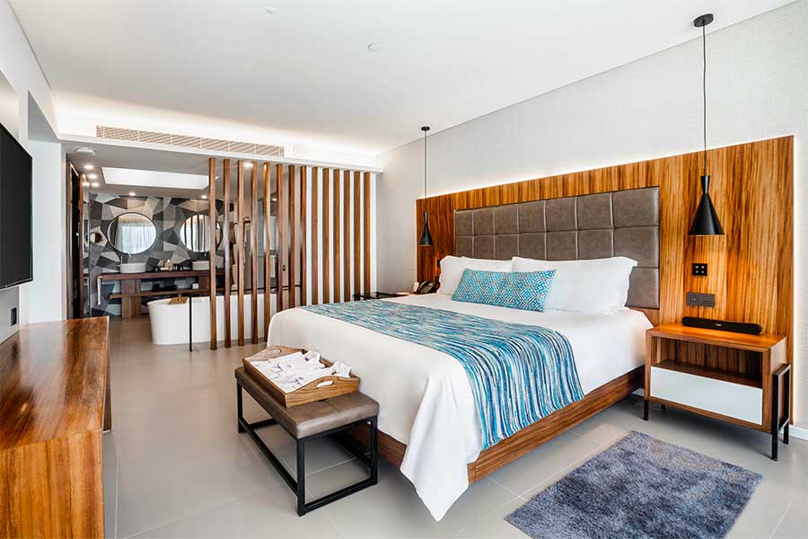 habitacion y bano swim up suite