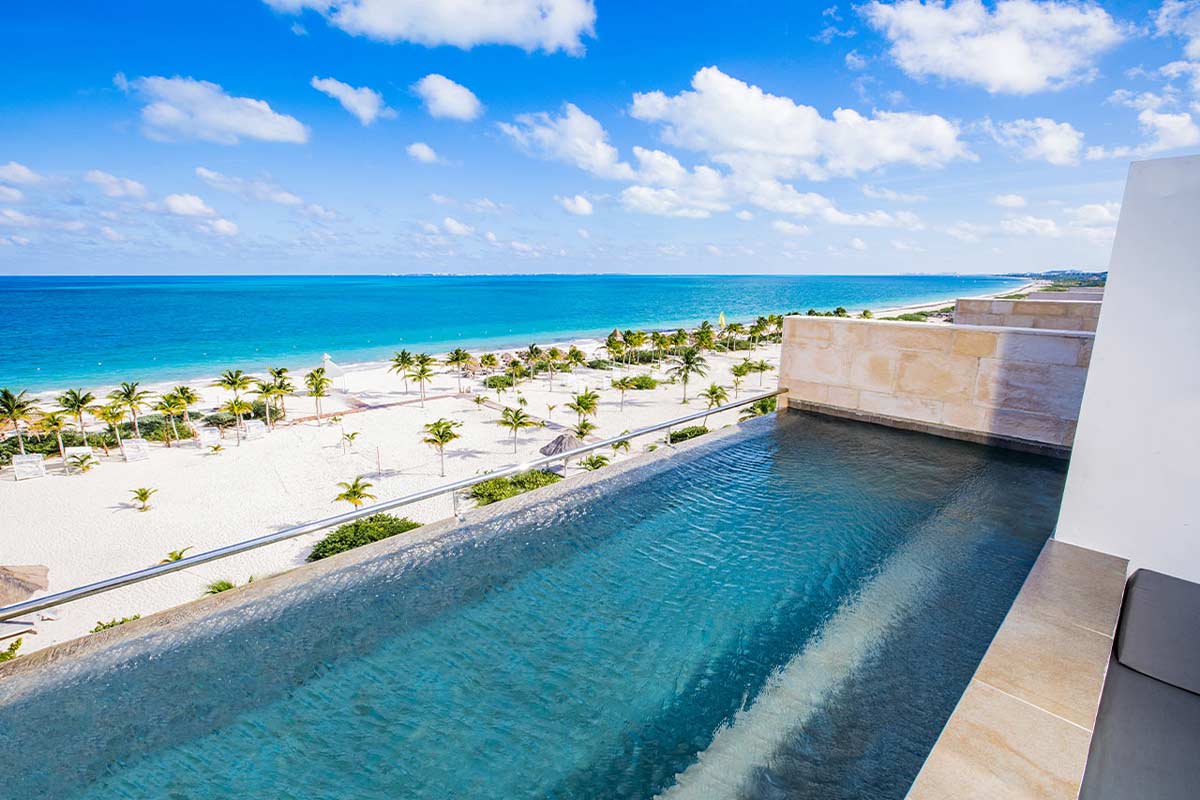 views plunge pool suite majestic mirage costa mujeres all suite resort