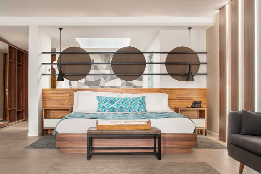 cama doble junior suite