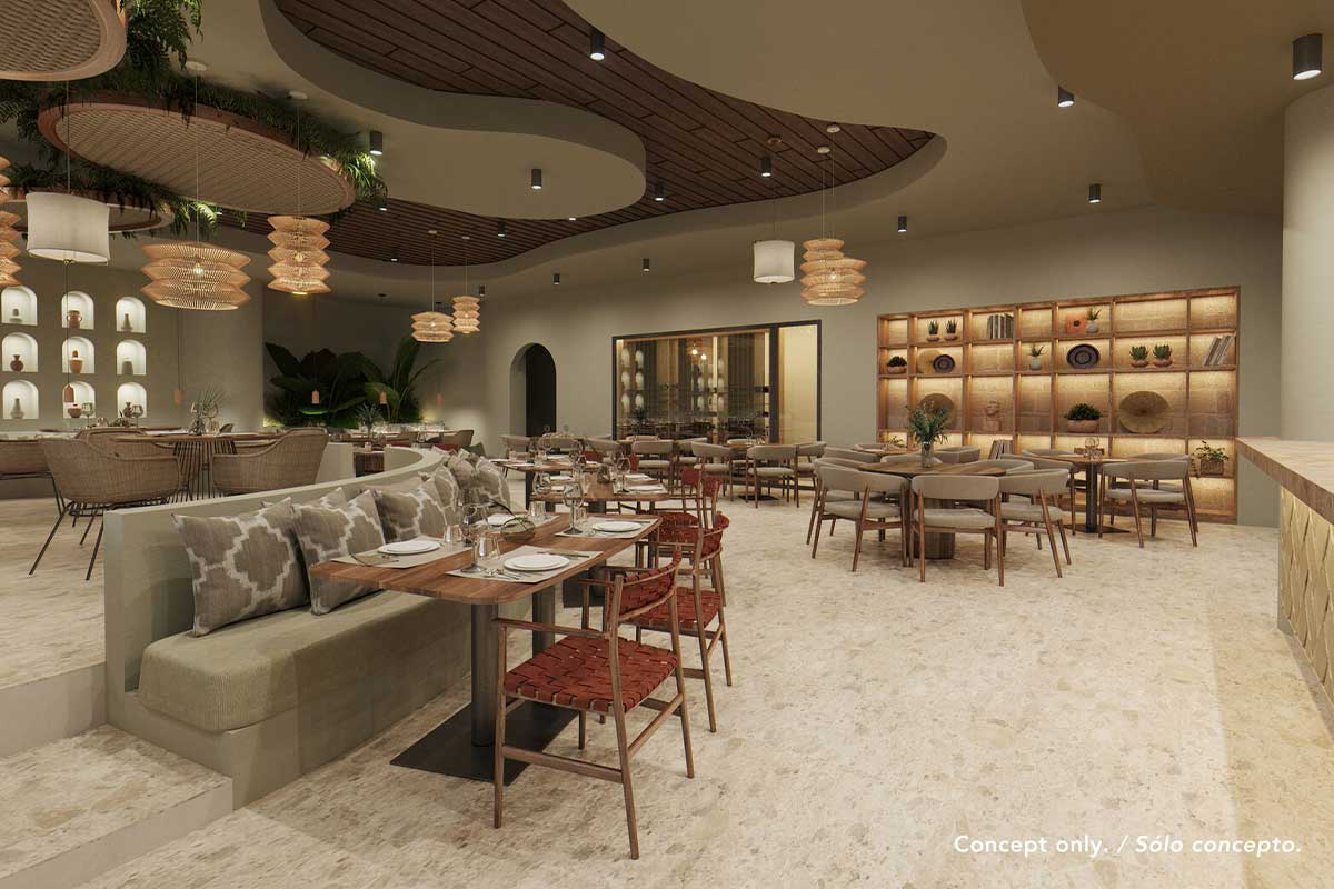 elegant restaurant majestic mirage costa mujeres all suite resort