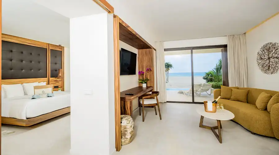 Terrace with sea view