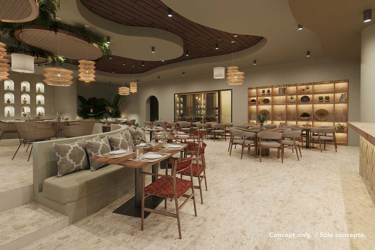 restaurant majestic mirage costa mujeres all suite resort