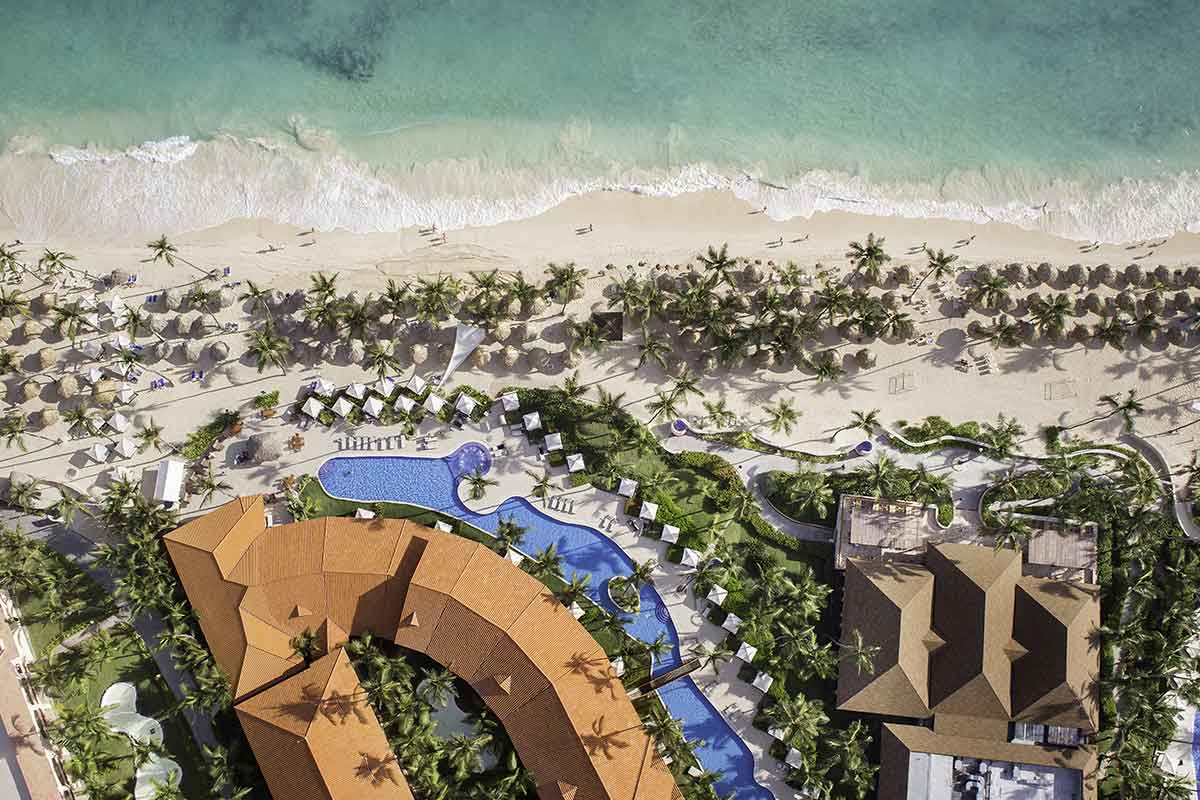 Vista aérea de Resort Majestic Elegance Punta Cana