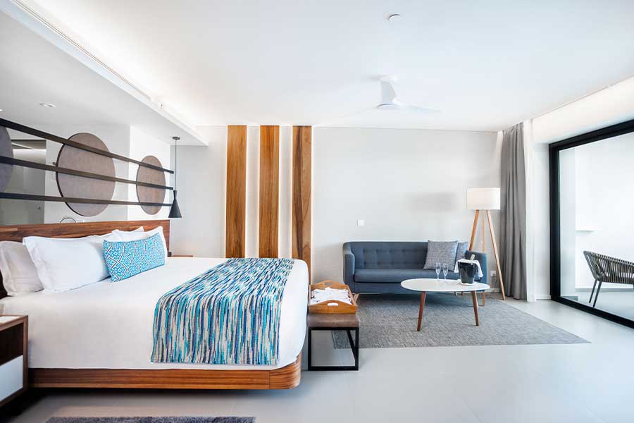 cama doble dormitorio elegance club junior suite