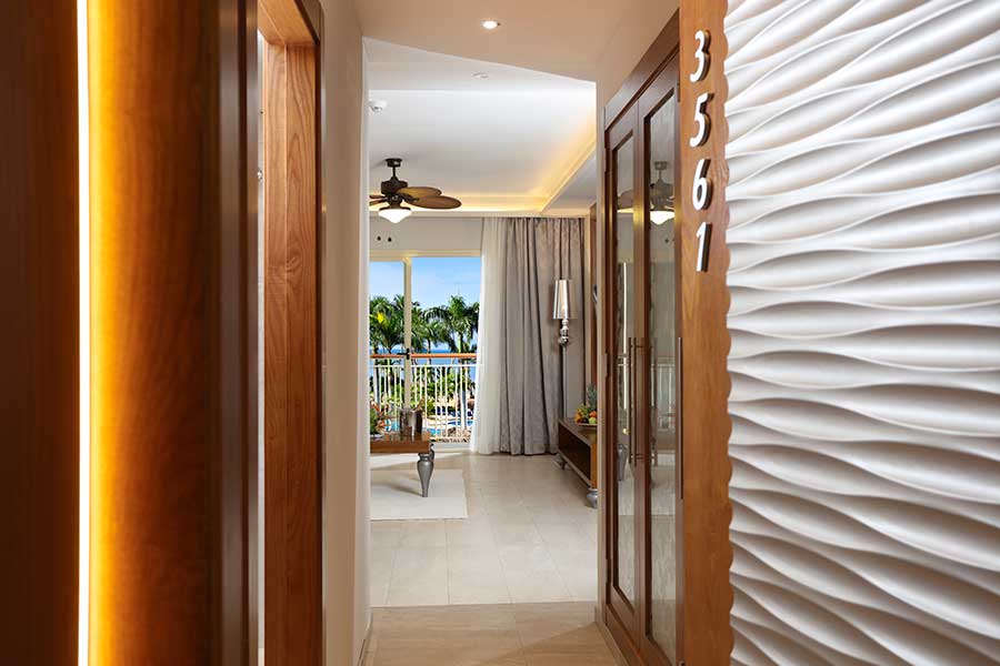 Entrada a la Suite Ocean View
