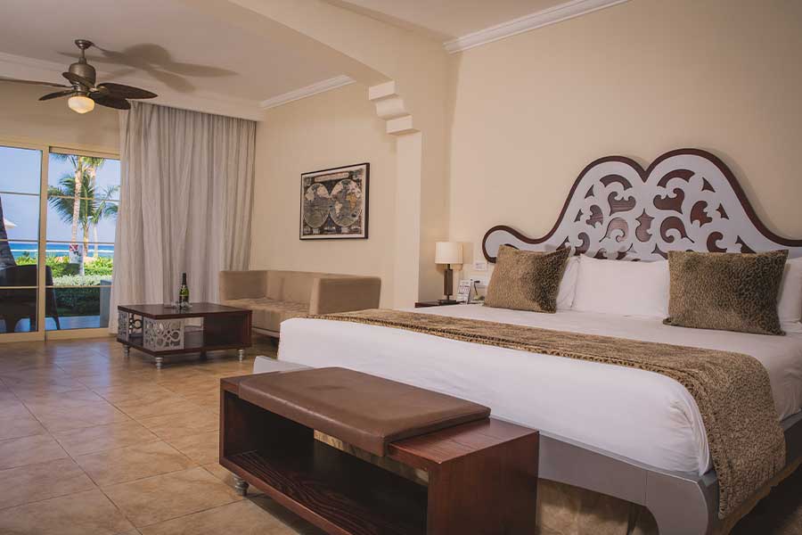 Vista general de la habitación Junior Suite Ocean