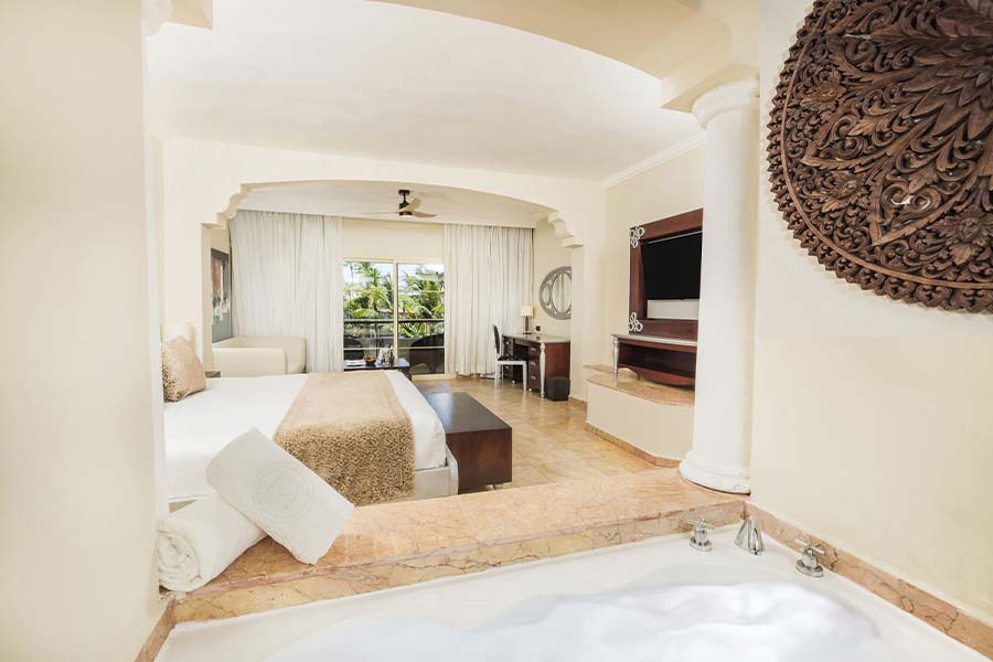 Vista general de la habitación