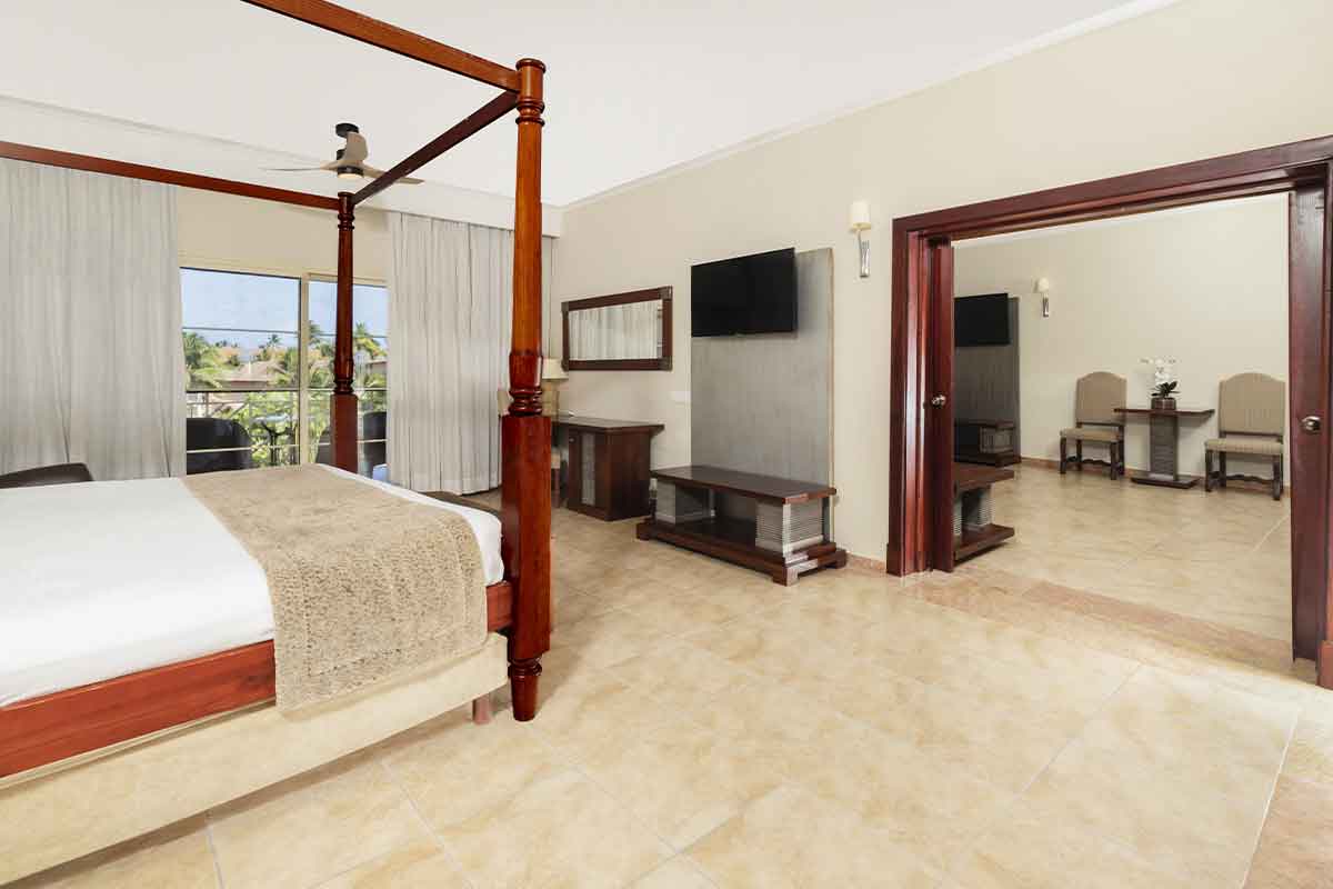 Vista general de la espaciosa habitación One Bedroom