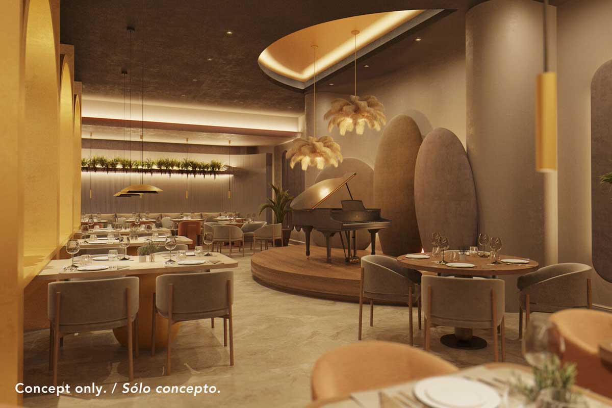 restaurant lessence majestic mirage costa mujeres all suite resort