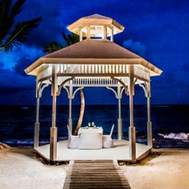 beach gazebo punta cana