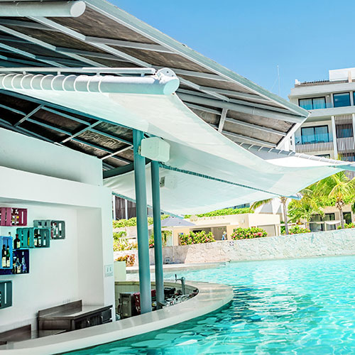 parrots bar majestic elegance costa mujeres