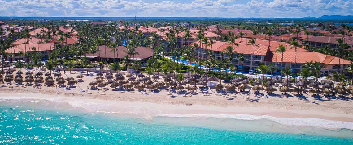Majestic Mirage - Resort de solo suites Punta Cana Vista aérea del Majestic Mirage - Resort de solo suites
